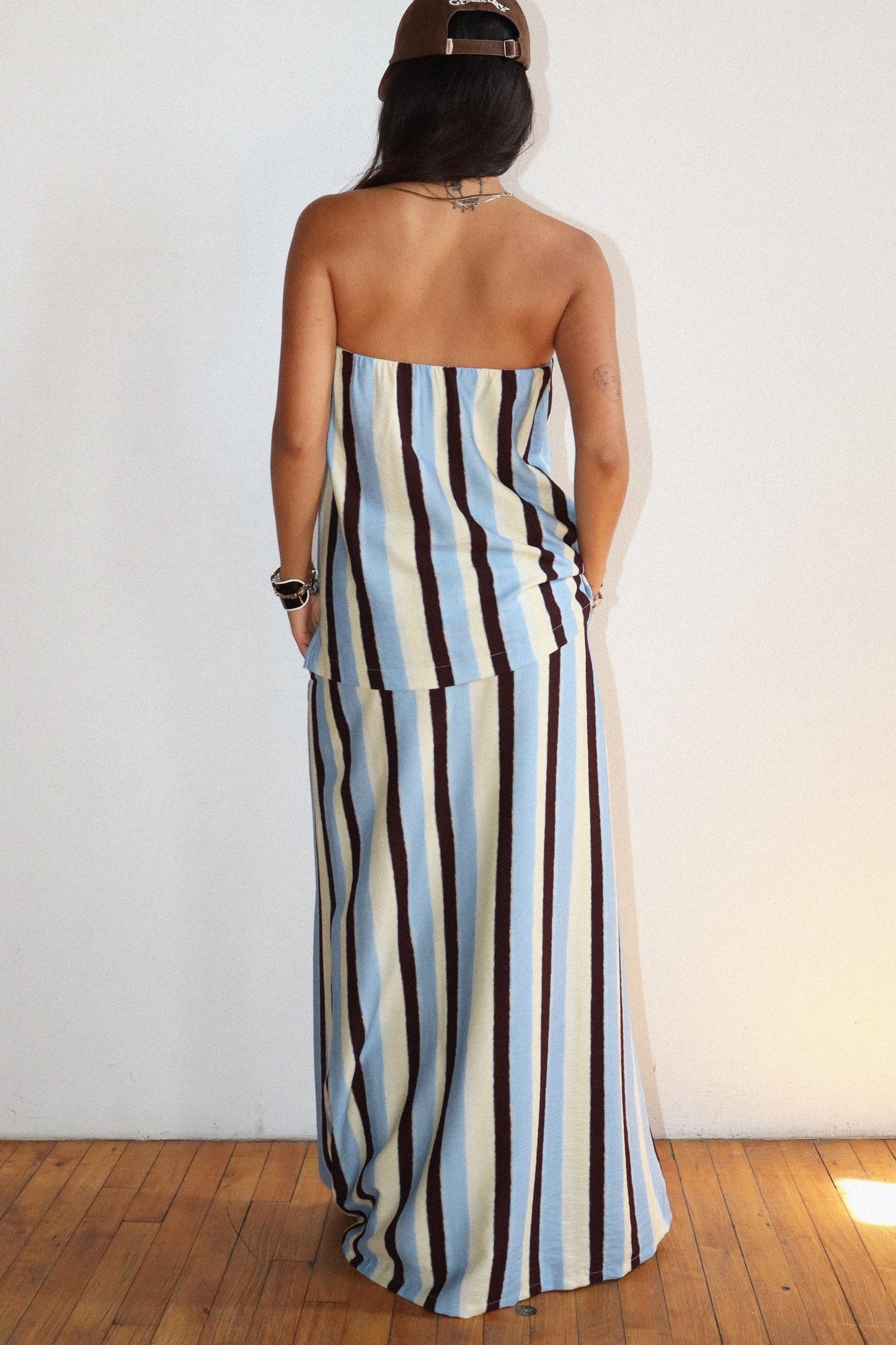 Blue Multi Top