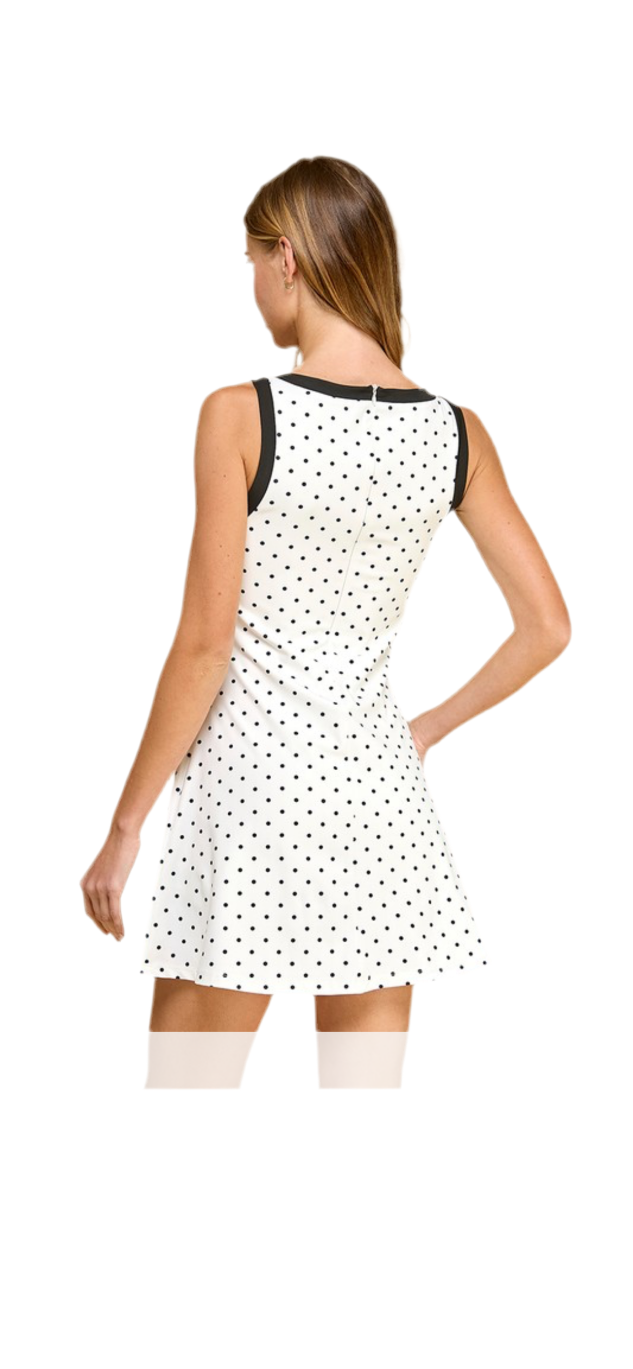 Polka dot sport dress