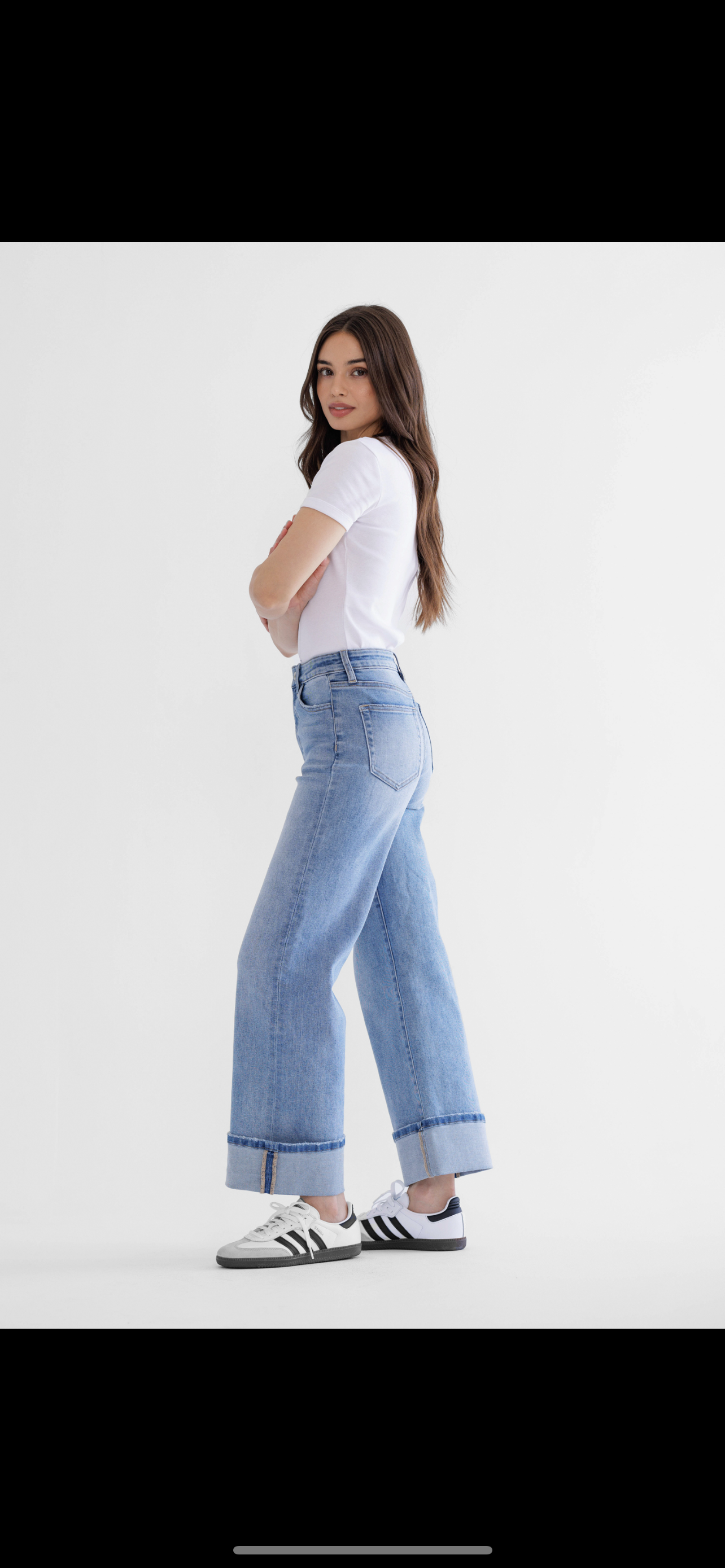 Super High Rise Wide Leg Jeans