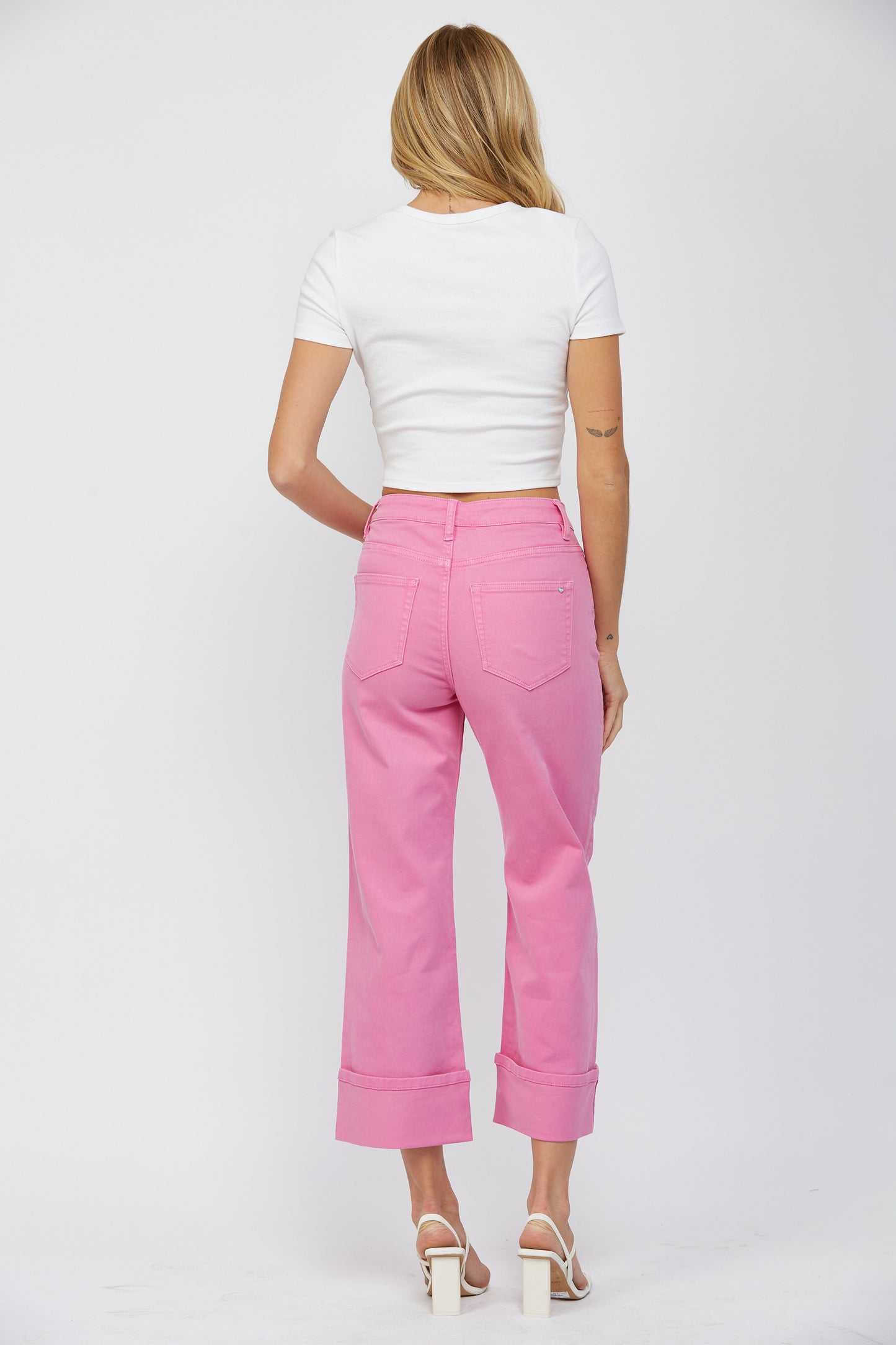 High Rise Wide Leg Jeans