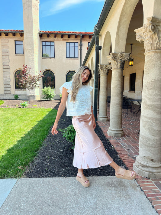 Blush Skirt